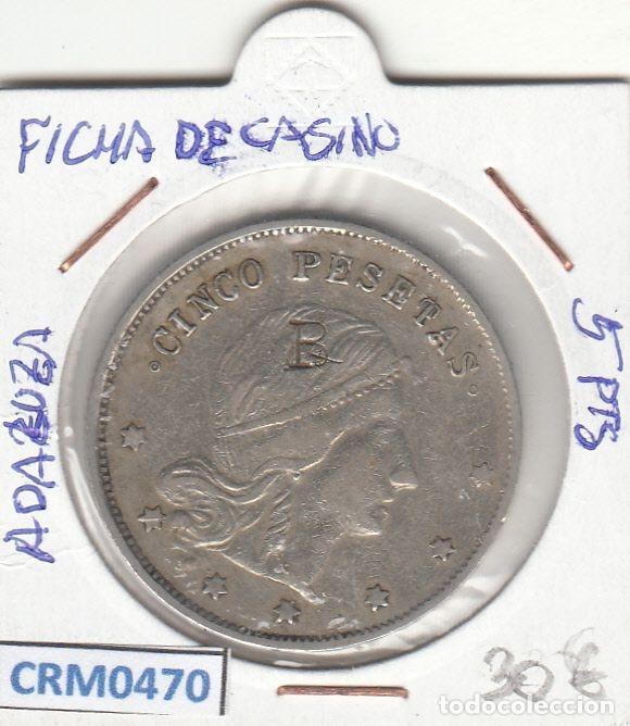 Medaglie storiche: CRM0470 FICHA DE CASINO ANDALUZA 5 PESETAS
