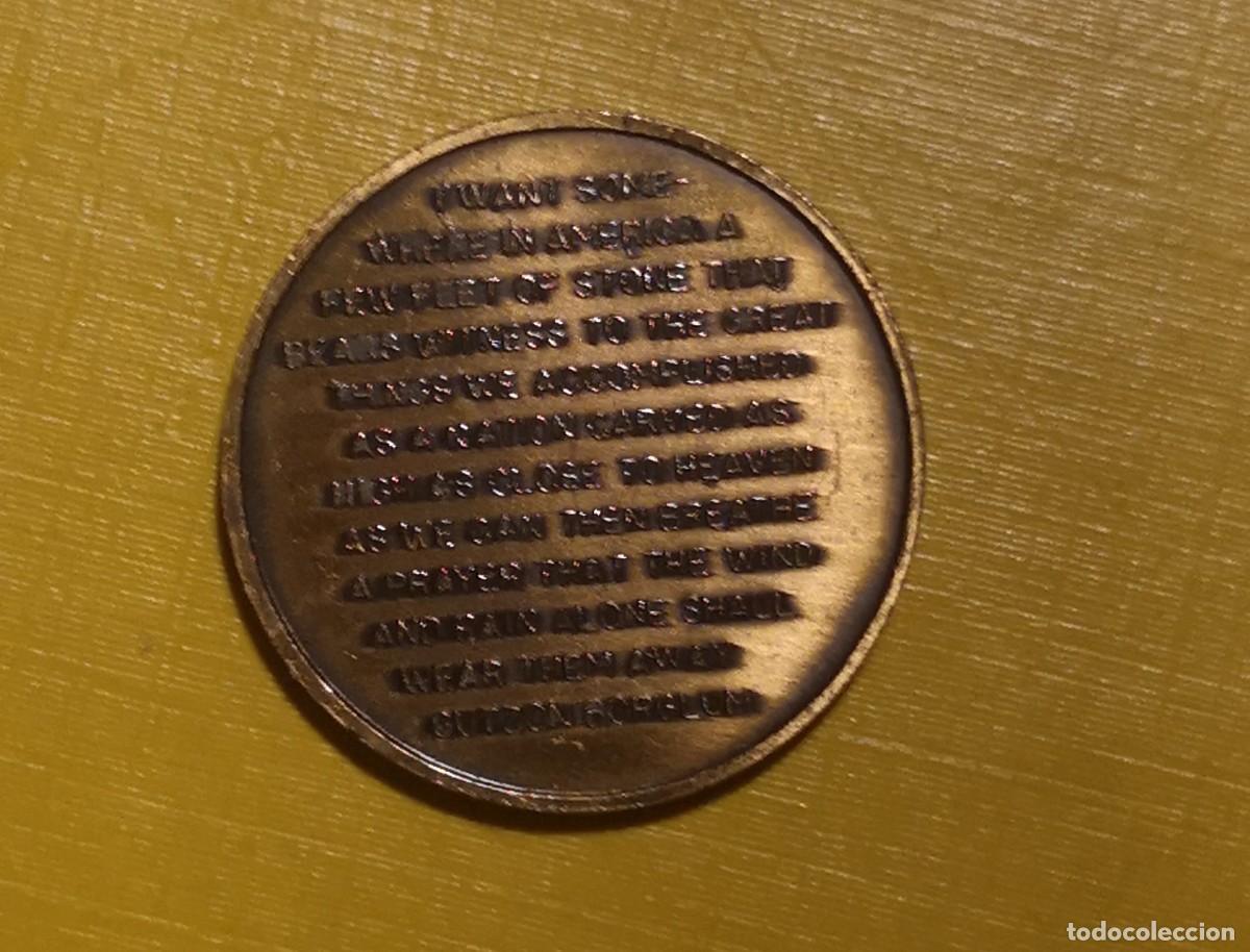 Medallas hist&oacute;ricas: medalla - token Monumento Nacional del Monte Rushmore