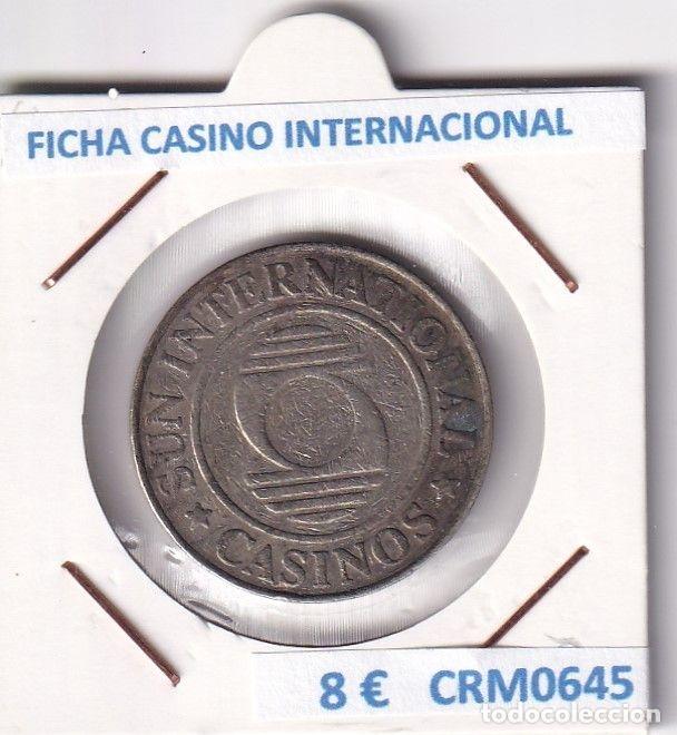 Historische Medaillen: CRM0645 FICHA CASINO INTERNACIONAL POR CATALOGAR