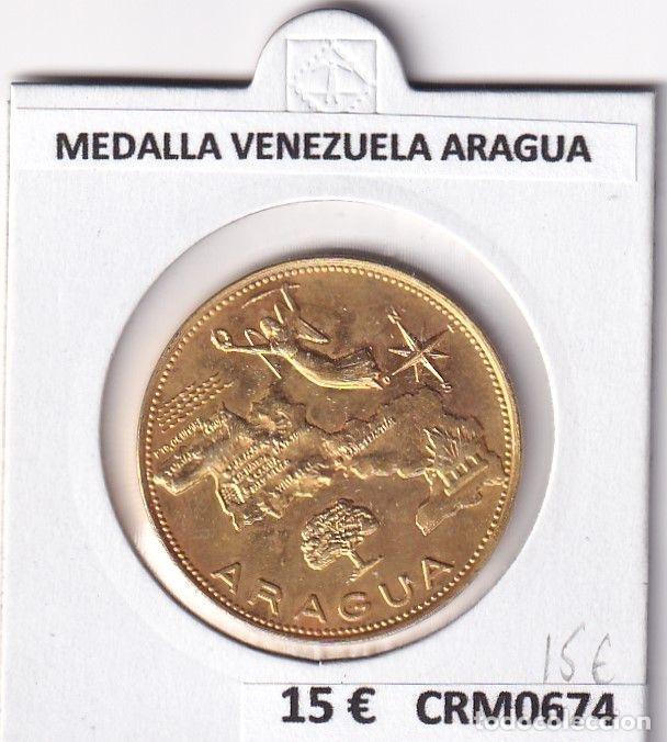 Historische Medaillen: CRM0674 MEDALLA VENEZUELA ARAGUA