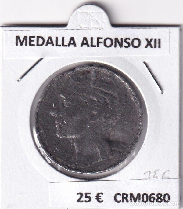 Historische Medaillen: CRM0680 MEDALLA ALFONSO XII