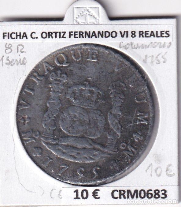 Historische Medaillen: CRM0683 FICHA COLECCIONES ORTI FERNANDO VI 8 REALES
