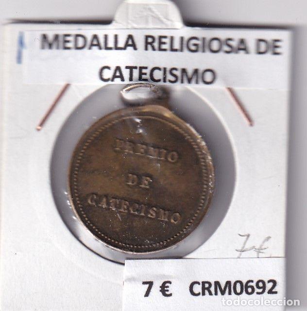 Historische Medaillen: CRM0692 MEDALLA RELIGIOSA DE CATECISMO