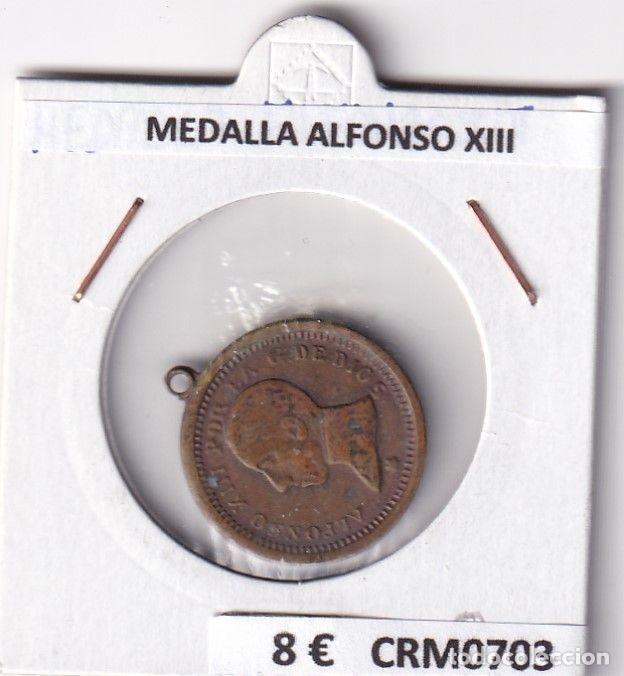 Historische Medaillen: CRM0703 MEDALLA ALFONSO XIII