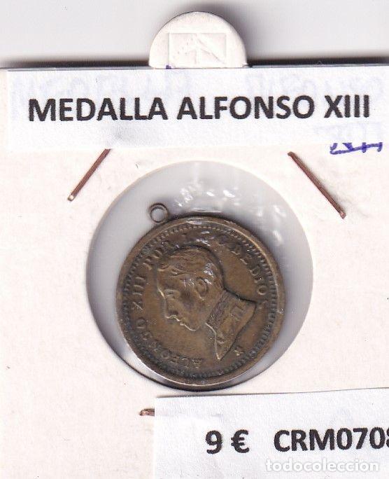 Historische Medaillen: CRM0708 MEDALLA ALFONSO XIII