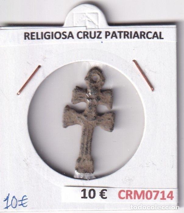Medalhas hist&oacute;ricas: CRM0714 MEDALLA RELIGIOSA CRUZ PATRIARCAL