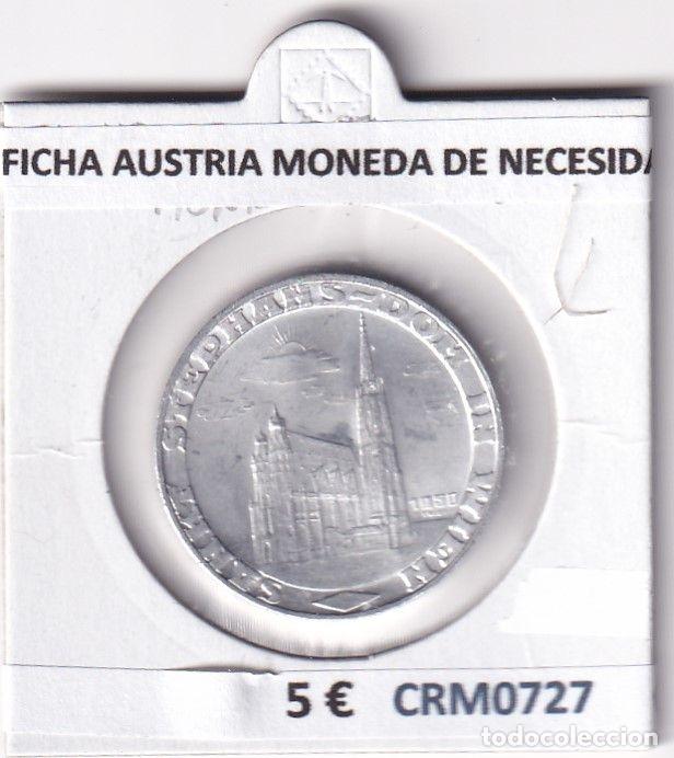 Historische Medaillen: CRM0727 FICHA AUSTRIA MONEDA DE NECESIDAD
