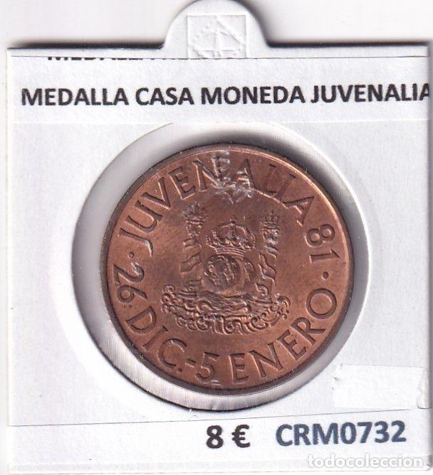 Historische Medaillen: CRM0732 MEDALLA CASA DE LA MONEDA JUVENALIA