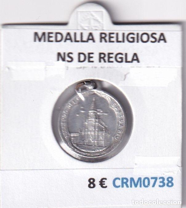 Historische Medaillen: CRM0738 MEDALLA RELIGIOSA NS DE REGLA