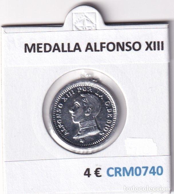 Historische Medaillen: CRM0740 MEDALLA ALFONSO XIII