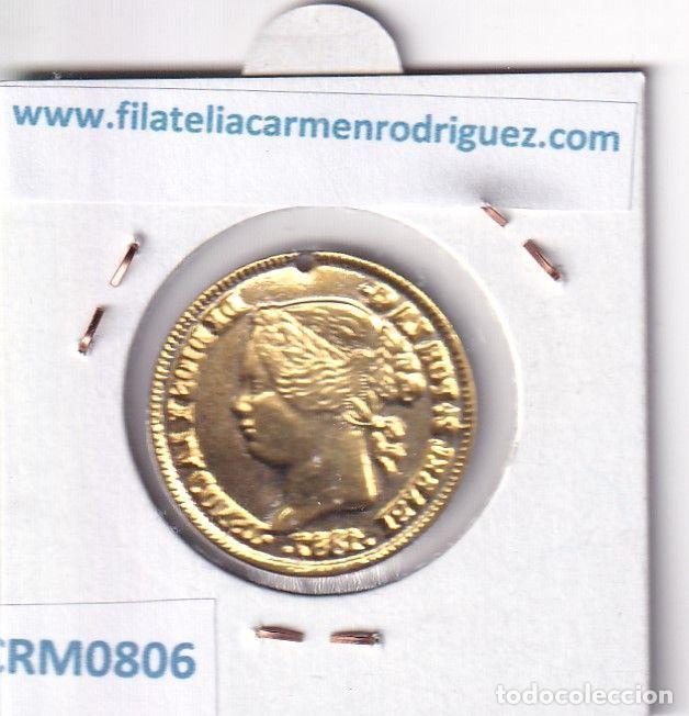 Medallas hist&oacute;ricas: CRM0806 MEDALLA/CHAPA ISABEL II - Foto 2