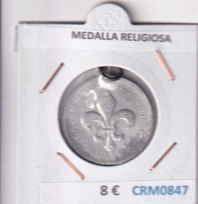 Medallas hist&oacute;ricas: CRM0847 MEDALLA RELIGIOSA