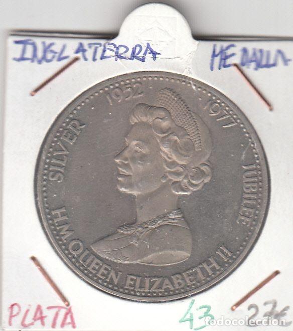 Historische Medaillen: CRM0043 MEDALLA INGLATERRA PLATA