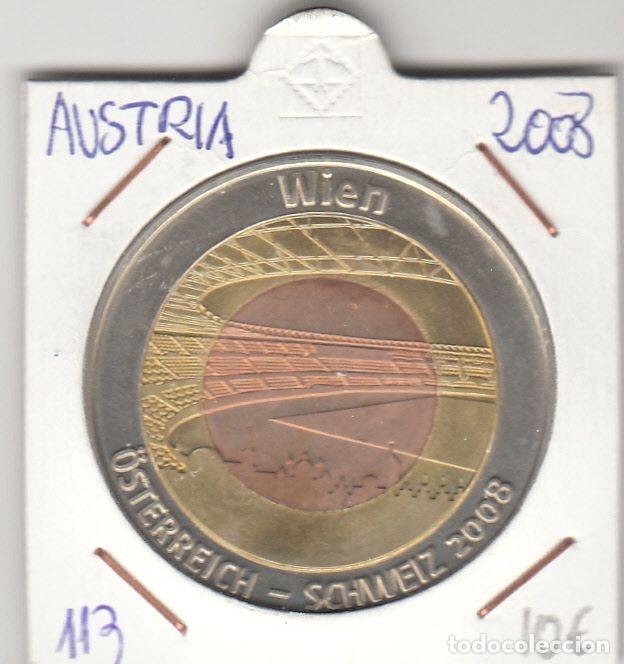 Medalhas hist&oacute;ricas: CRM0113 MEDALLA AUSTRIA 2008 MUNDIAL