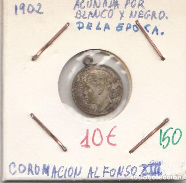 Medalhas hist&oacute;ricas: CRM0150 MEDALLA CORONACION ALFONSO XIII 1902