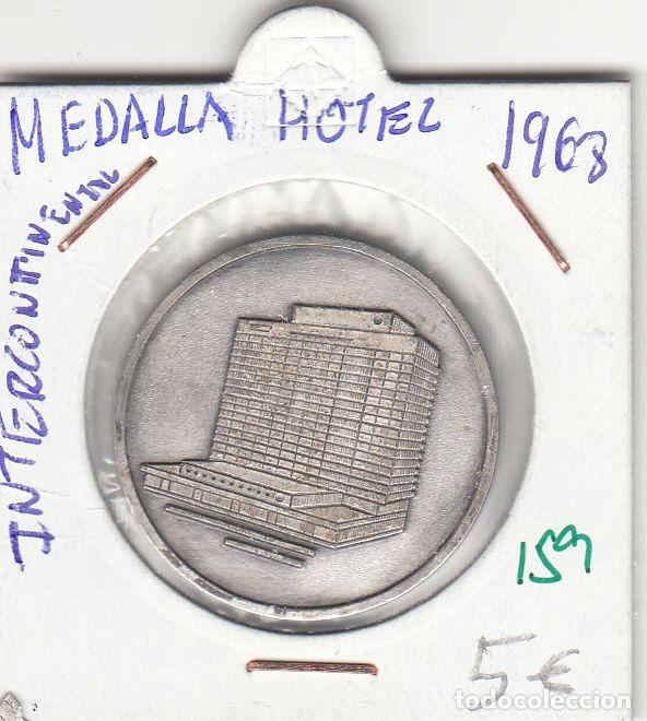 Medalhas hist&oacute;ricas: CRM0159 MEDALLA HOTEL INTERCONTINENTAL 1968
