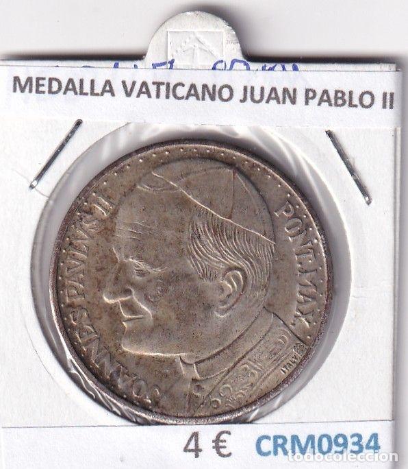 Medallas hist&oacute;ricas: CRM0934 MEDALLA VATICANO JUAN PABLO II