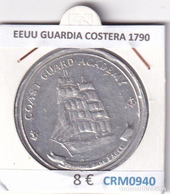 Medallas hist&oacute;ricas: CRM0940 MEDALLA EEUU GUARDIA COSTERA 1790