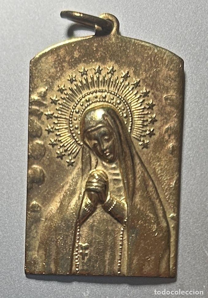 Medaglie storiche: CREXP746 MEDALLA RELIGIOSA A IDENTIFICAR CON BA&Ntilde;O DE ORO