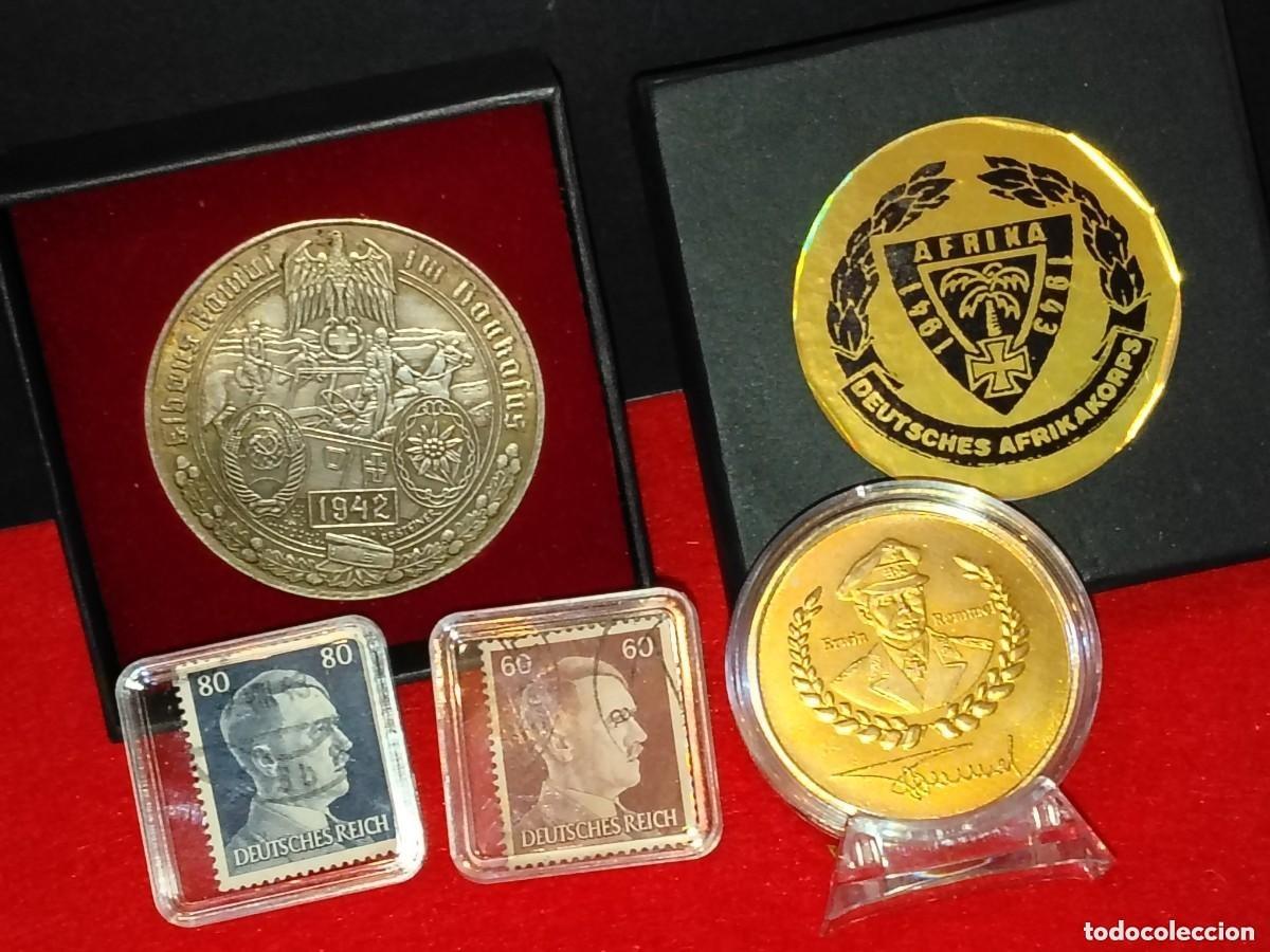Medallas hist&oacute;ricas: COLECCI&Oacute;N DE MEDALLAS ERWIN ROMMEL, EPOCA NAZI WWII - ALEMANIA