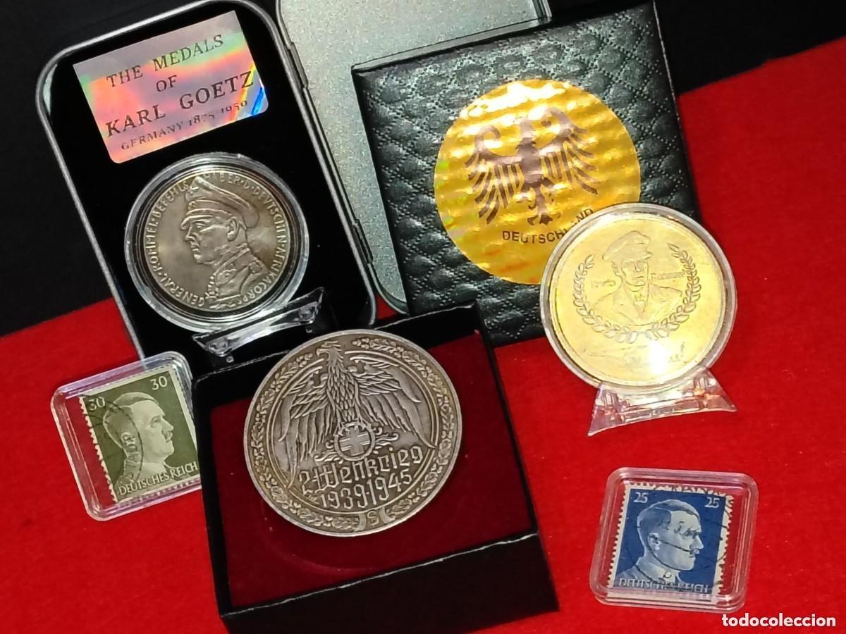 Medallas hist&oacute;ricas: COLECCI&Oacute;N DE MEDALLAS ERWIN ROMMEL,EPOCA NAZI WWII - ALEMANIA