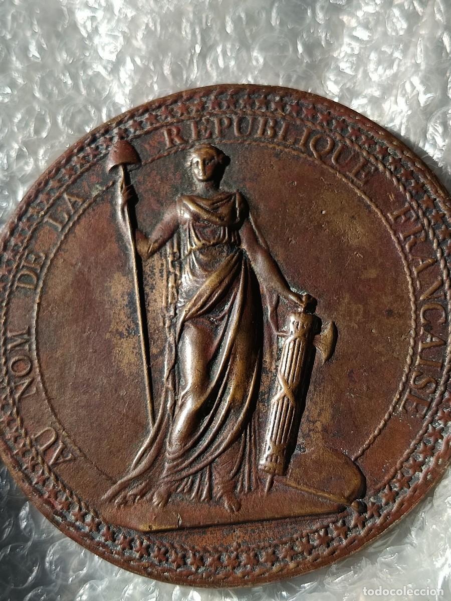 Medallas hist&oacute;ricas: Medalla lagrimas por la libertad 1789 1989