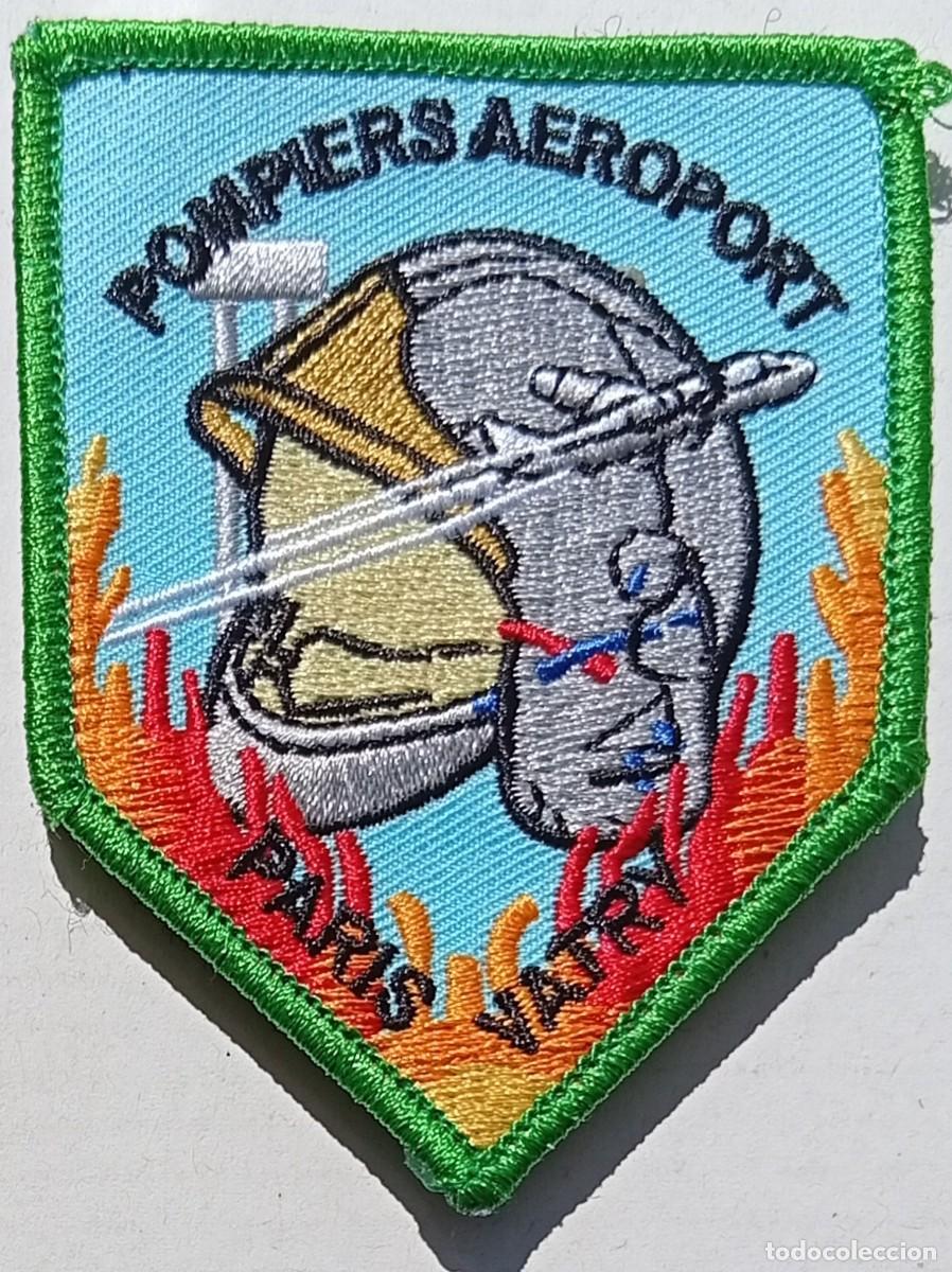 Medallas hist&oacute;ricas: Parche Bomberos Aeropuerto SSLIA Paris Vatry Francia