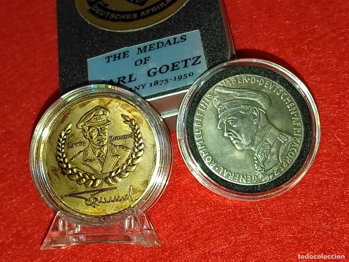 Medallas hist&oacute;ricas: COLECCI&Oacute;N DE MEDALLAS ERWIN ROMMEL,EPOCA NAZI WWII - ALEMANIA