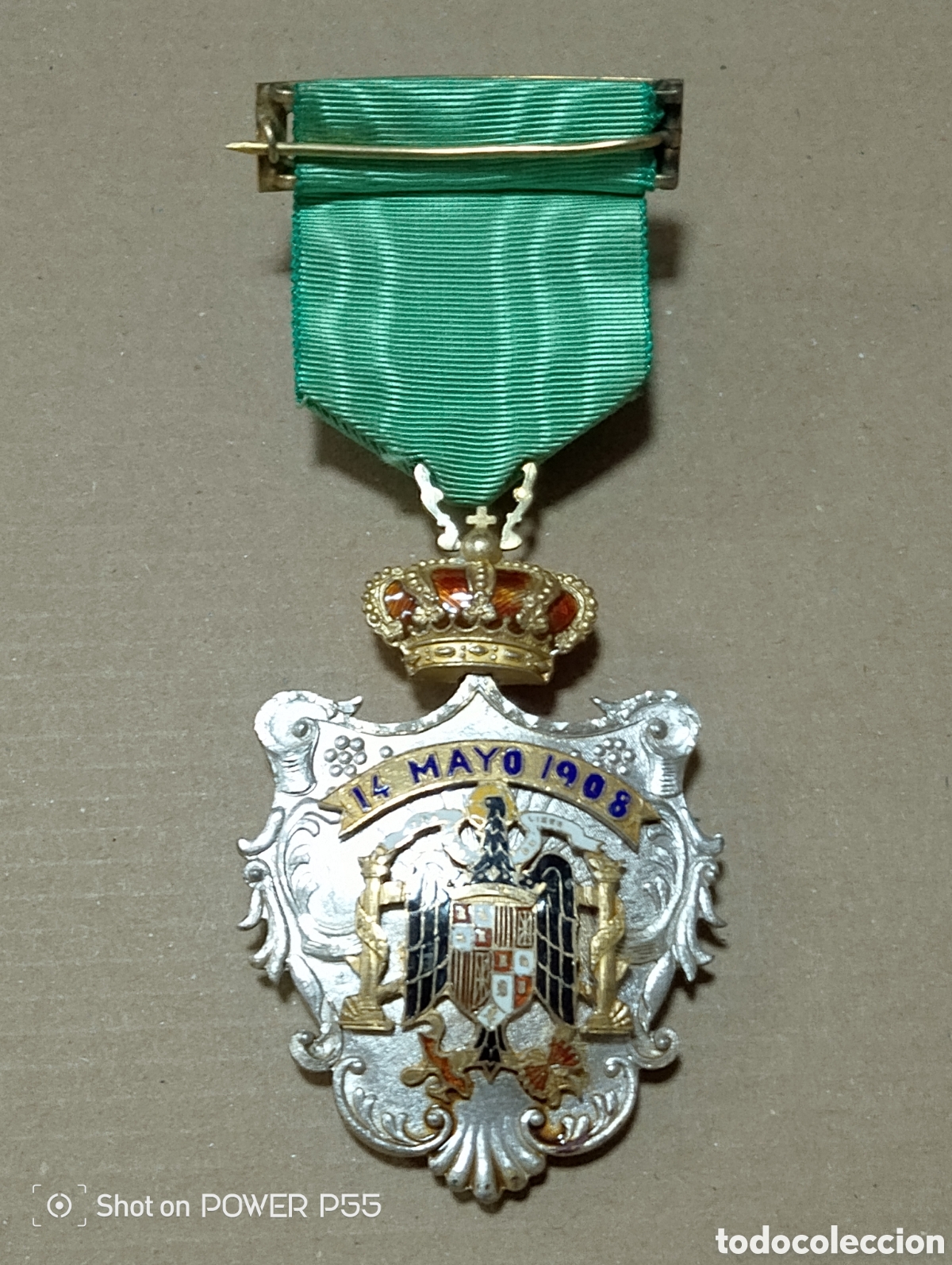 Medallas hist&oacute;ricas: Medalla 14 de mayo 1908 - Foto 2