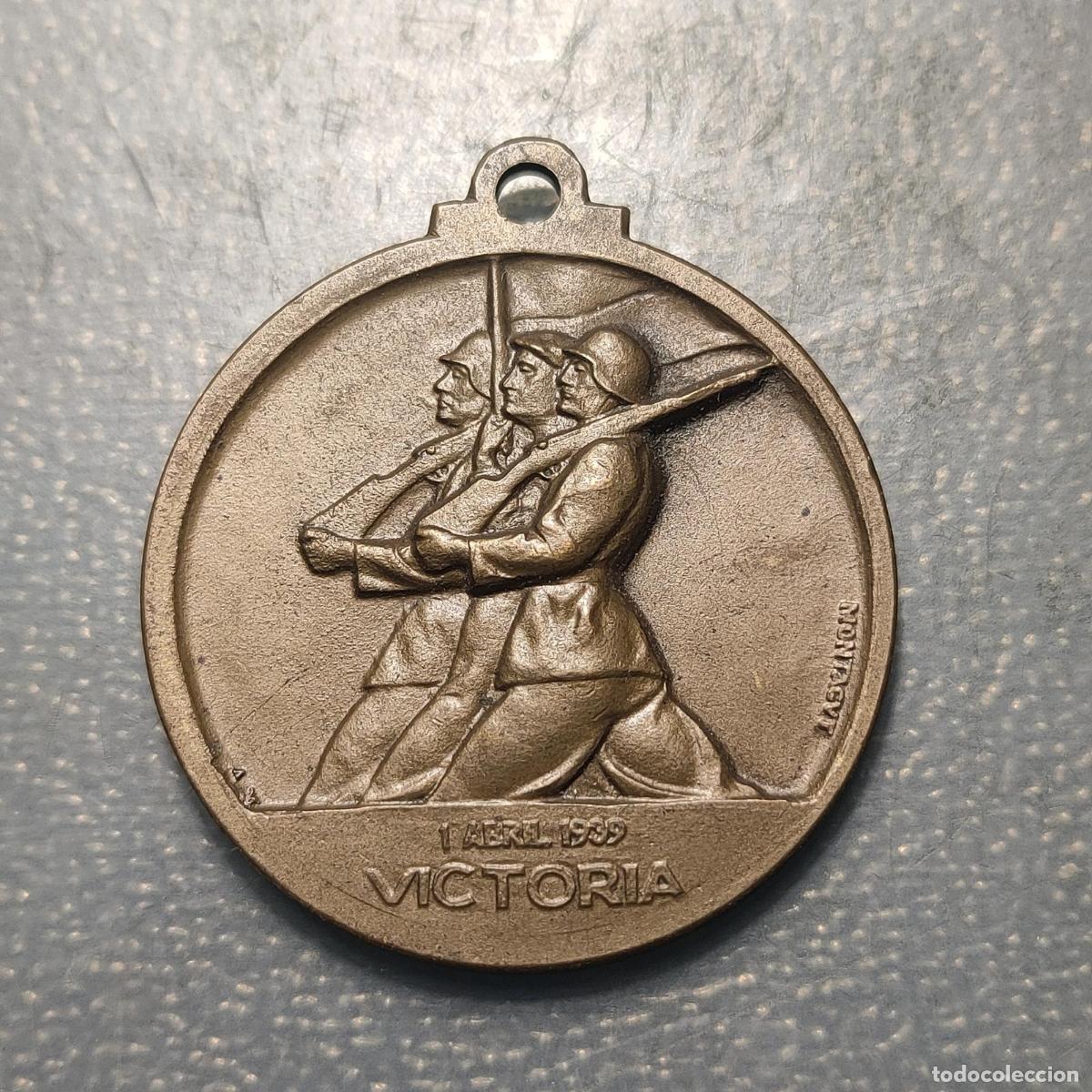 Medallas hist&oacute;ricas: ESPA&Ntilde;A MEDALLA 1936-1939 ALZAMIENTO Y VICTORIA NACIONAL