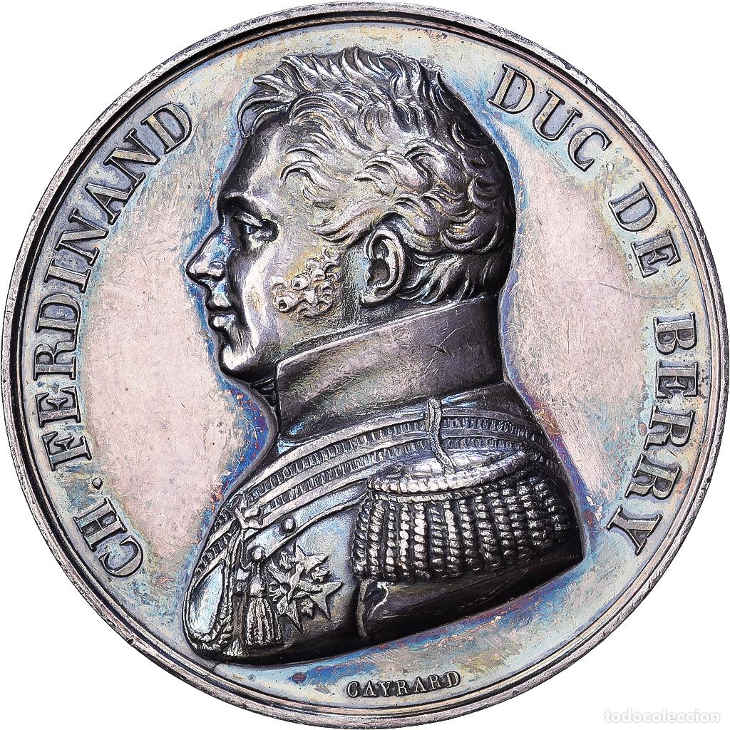 Medallas hist&oacute;ricas: [#1215589] Francia, medalla, Le D&eacute;partement du Nord &agrave; la M&eacute;moire de Charles-Ferdinand
