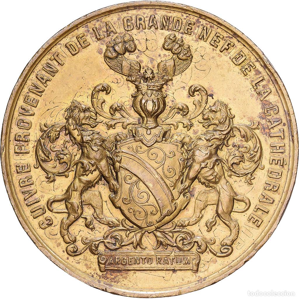 Medallas hist&oacute;ricas: [#1215206] Francia, medalla, Bombardement de Strasbourg, 1870, Cobre, MBC+