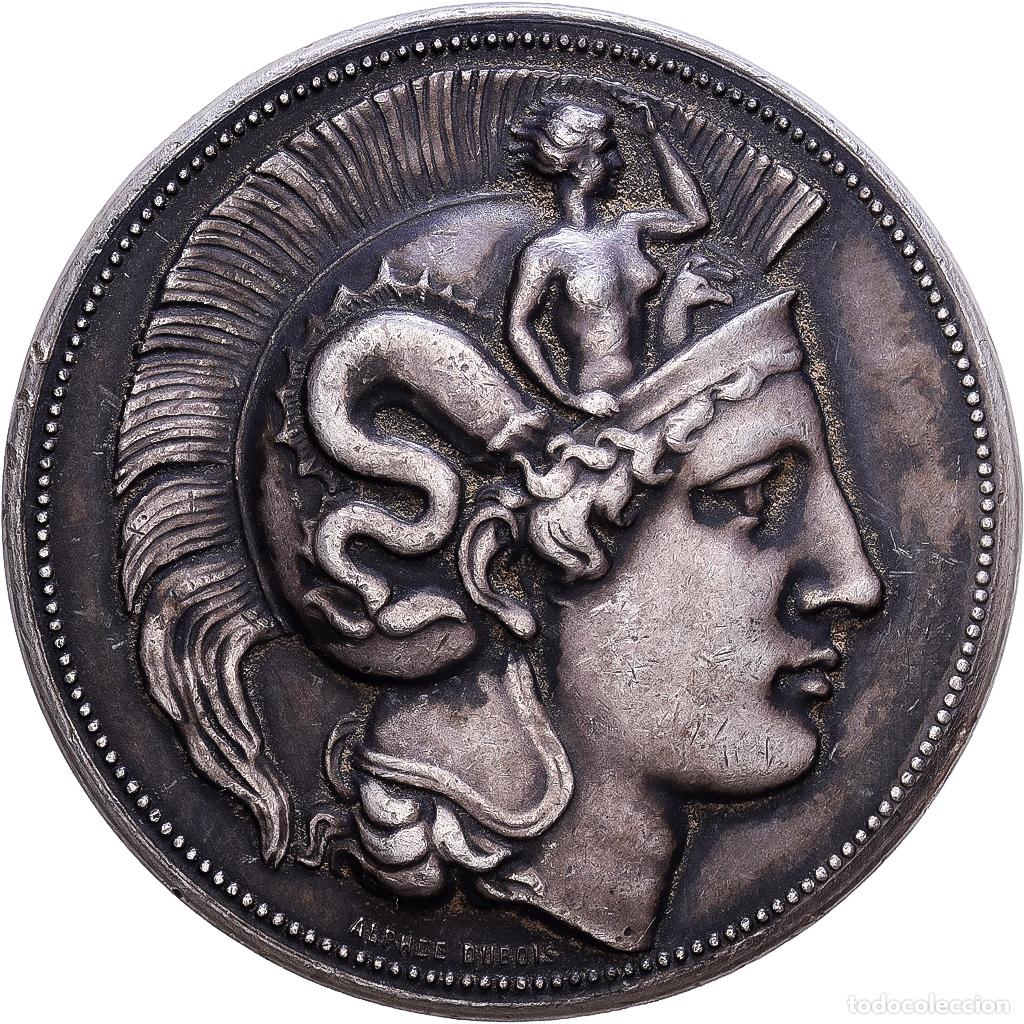 Medallas hist&oacute;ricas: [#1215194] Francia, medalla, Universit&eacute; de France, Commission Centrale des Biblioth&egrave;ques