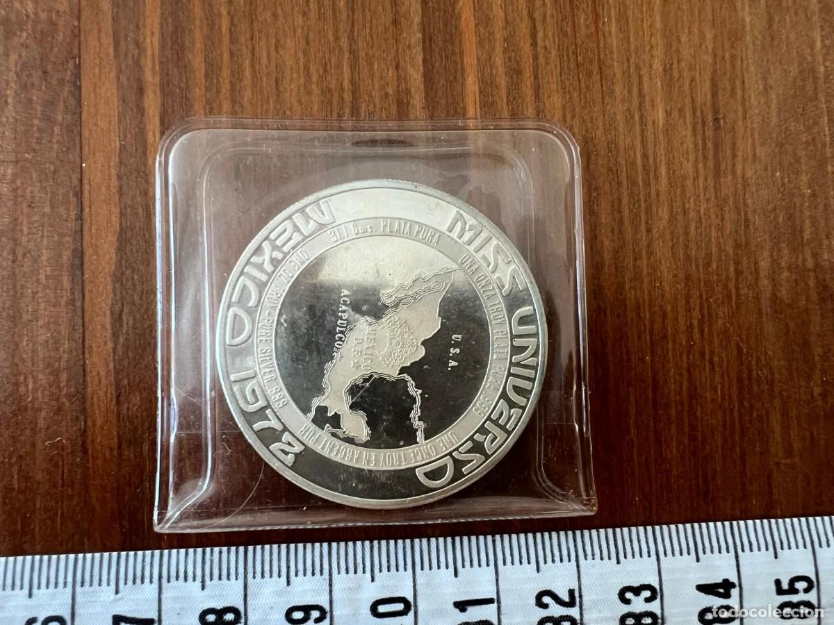Medallas hist&oacute;ricas: Medalla de colecci&oacute;n conmemorativa de 1 onza de plata pura, acu&ntilde;ada en 1978 con motivo del certamen