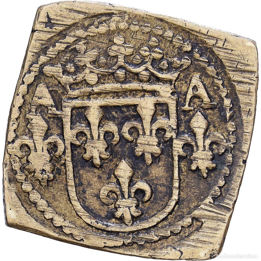 Medallas hist&oacute;ricas: [#1215640] Francia, Poids Mon&eacute;taire, Ecu d'Or, Anvers, Lat&oacute;n, MBC