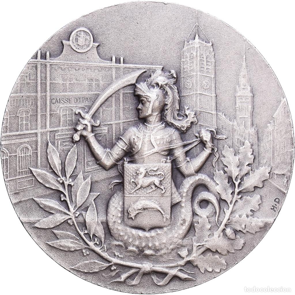 Medallas hist&oacute;ricas: [#1215201] Francia, zeton, Banques, Caisse d'Epargne de Dunkerque, Plata, Dubois.H, EBC