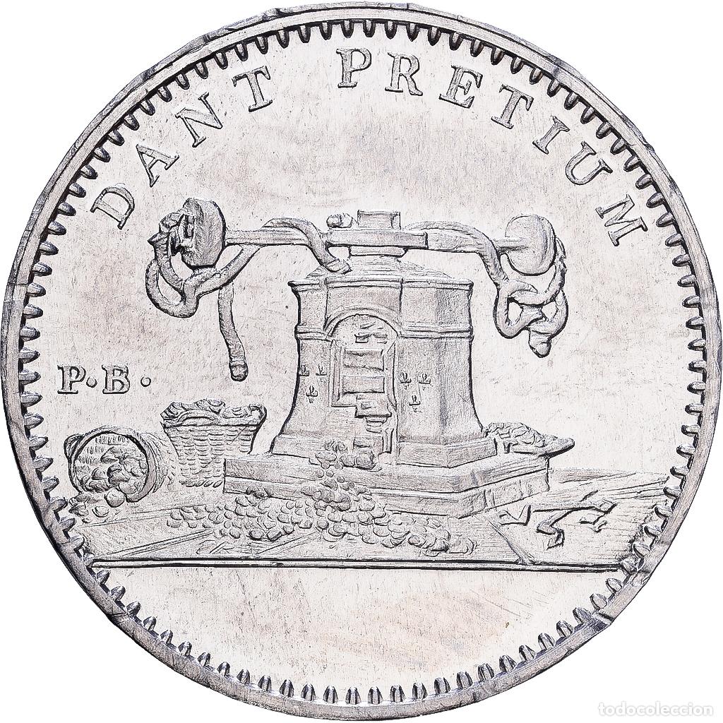 Medallas hist&oacute;ricas: [#1215215] Francia, zeton, Cour des Monnaies de Paris, Ajusteurs de la Monnoye