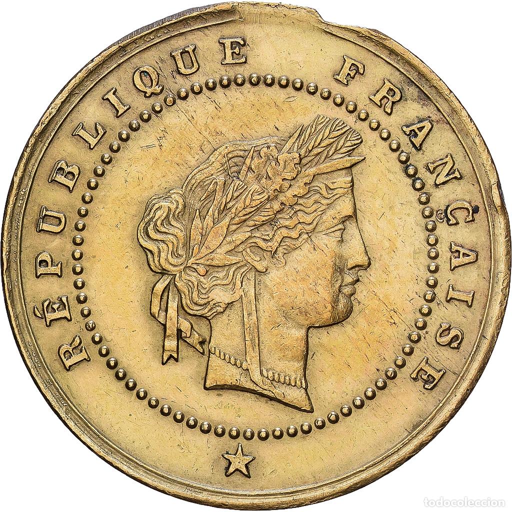 Historical Medals: [#1215219] Francia, medalla, Troisi&egrave;me R&eacute;publique, Souvenir du Tirage au Sort, Classe