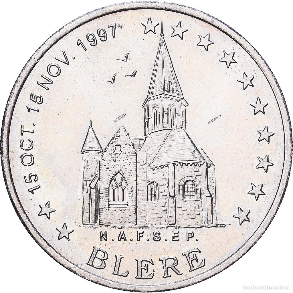 Medallas hist&oacute;ricas: [#1215245] Francia, 2 Euro, Euro des Villes, 1997, Sin informaci&oacute;n, Tours et de Touraine -
