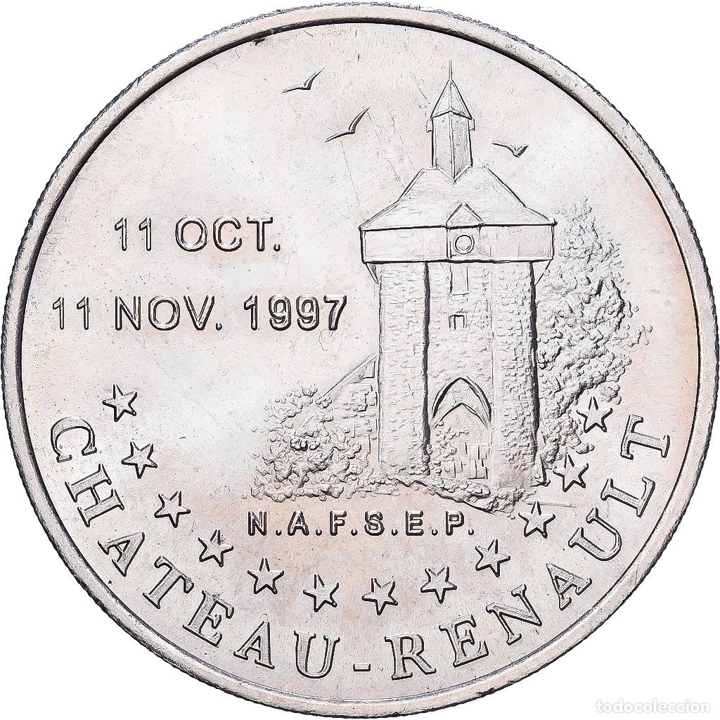 Medallas hist&oacute;ricas: [#1215246] Francia, 2 Euro, Euro des Villes, 1997, Sin informaci&oacute;n, Tours et de Touraine -