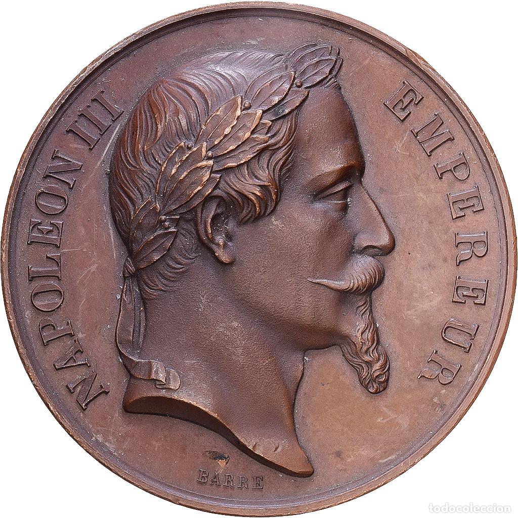 Medallas hist&oacute;ricas: [#1215249] Francia, medalla, Napol&eacute;on III, Comice Agricole de Doulaincourt, Haute-Marne
