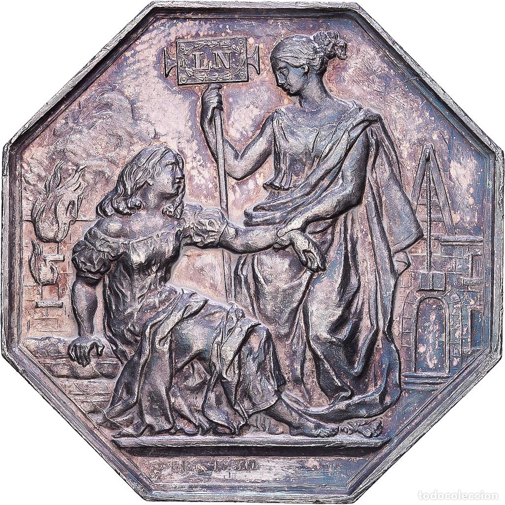 Medallas hist&oacute;ricas: [#1215267] Francia, zeton, La Nationale, Compagnie d'assurances contre l'incendie, 1830