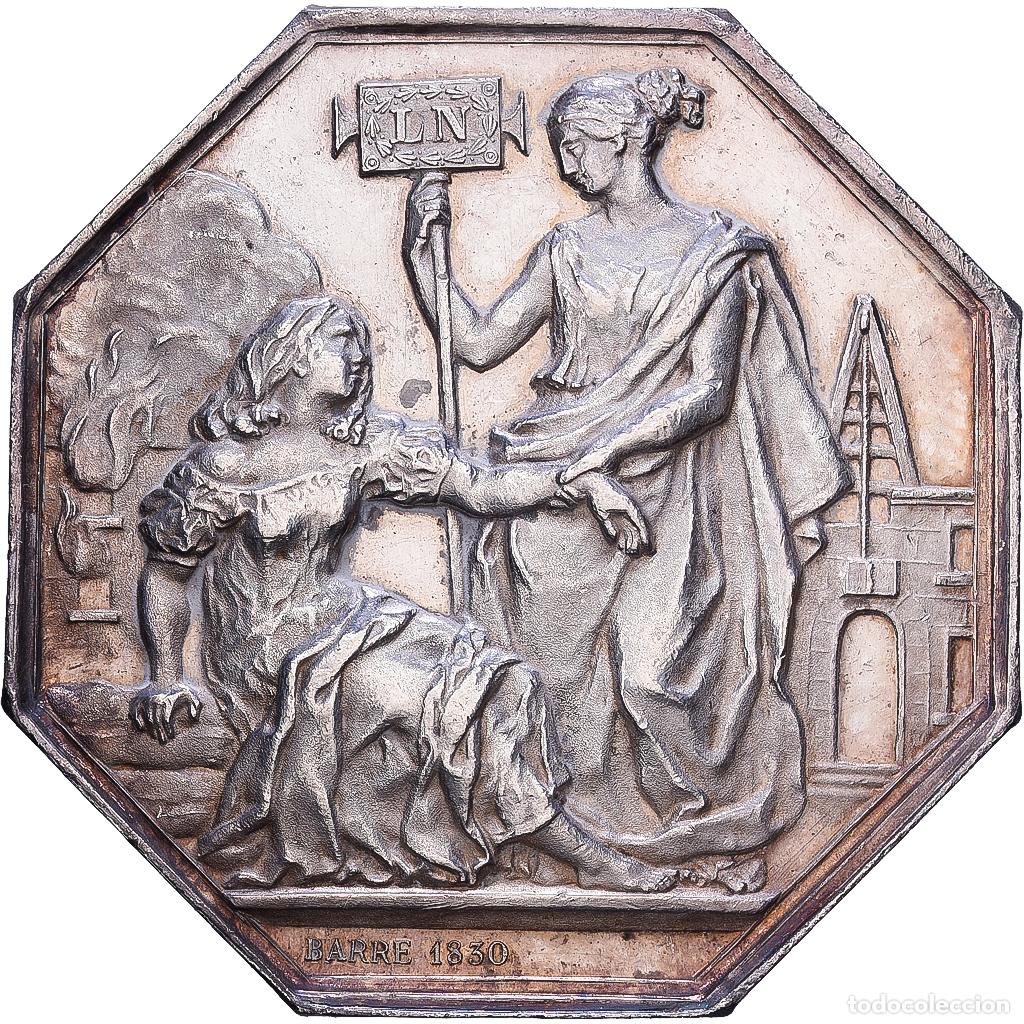 Medallas hist&oacute;ricas: [#1215270] Francia, zeton, La Nationale, Compagnie d'assurances contre l'incendie, 1830