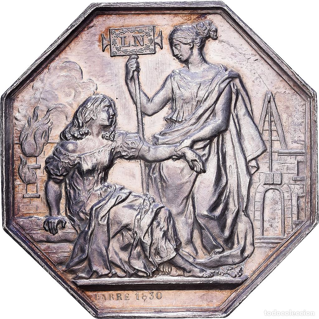 Medallas hist&oacute;ricas: [#1215269] Francia, zeton, La Nationale, Compagnie d'assurances contre l'incendie, 1830