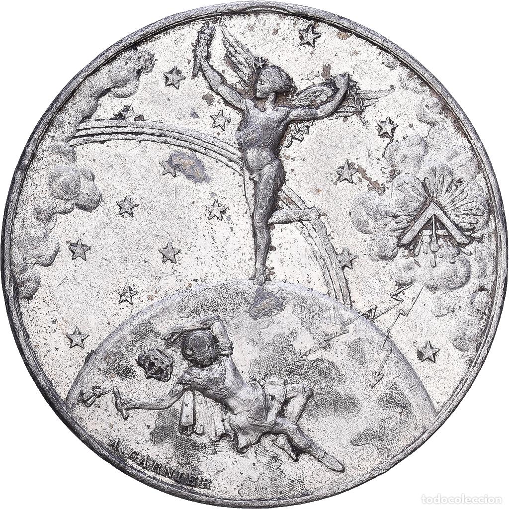 Medallas hist&oacute;ricas: [#1215291] Francia, medalla, Deuxi&egrave;me R&eacute;publique, R&eacute;volution, Journ&eacute;es de f&eacute;vrier