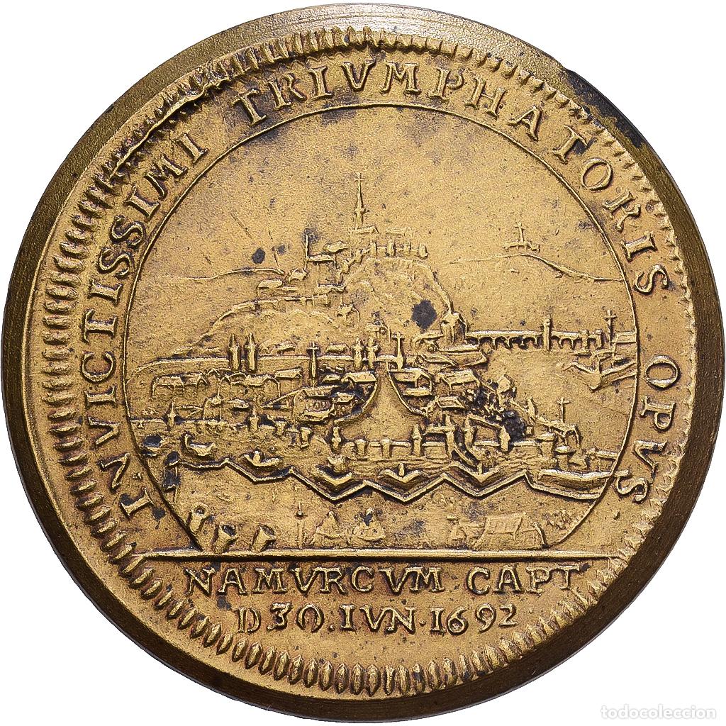 Medallas hist&oacute;ricas: [#1215303] Francia, zeton, Claude Bosc, Pr&eacute;v&ocirc;t des Marchands de Paris, Prise de Namur