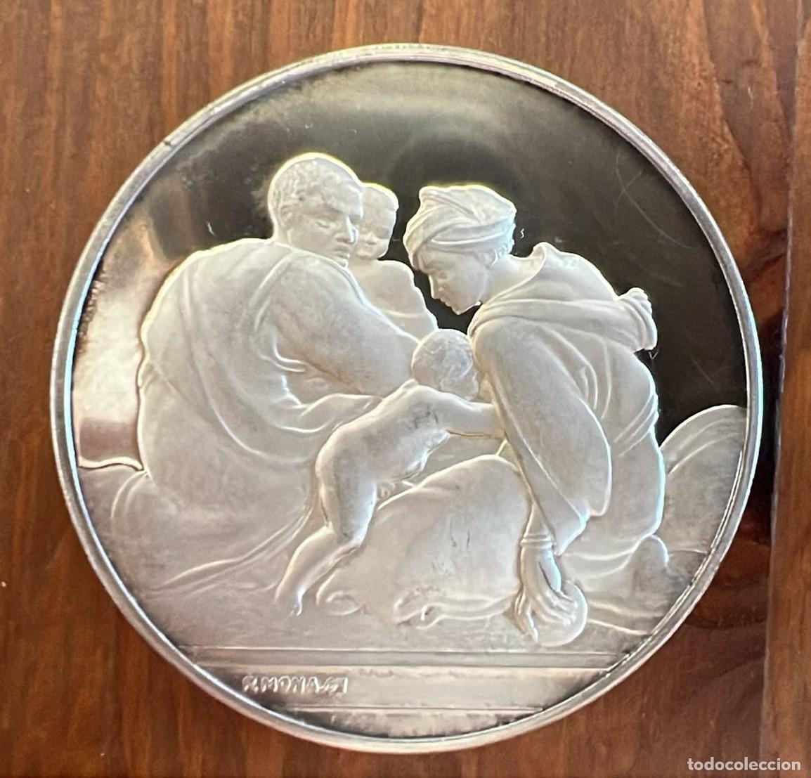 Medallas hist&oacute;ricas: Medalla de plata conmemorativa de colecci&oacute;n inspirada en las obras pict&oacute;ricas de Miguel &Aacute;ngel Buon