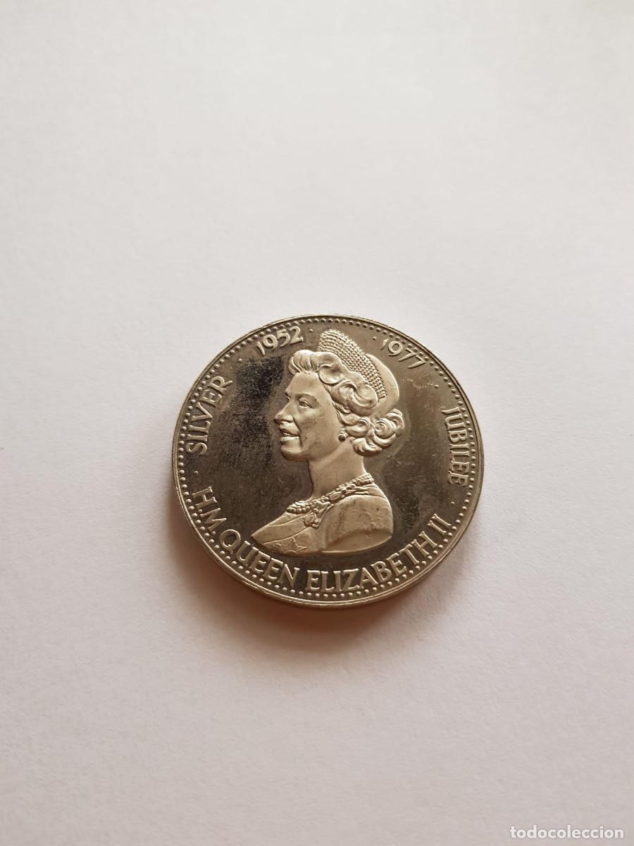 Medallas hist&oacute;ricas: MEDALLA INGLATERRA &ndash; QUEEN ELISABETH II 1952 &ndash; 1977 JUBILEE
