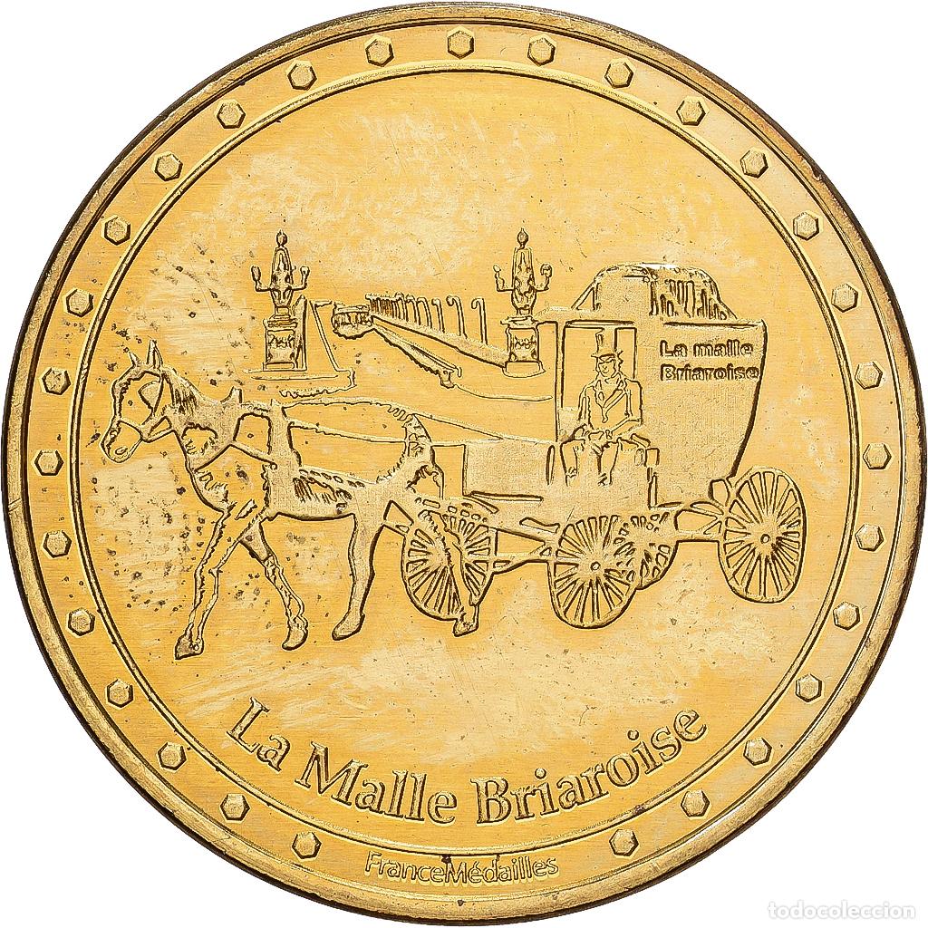 Medallas hist&oacute;ricas: [#1215596] Francia, medalla, Ch&acirc;teau de Trousse-Barri&egrave;re, Briare, Cupro-aluminium-nickel