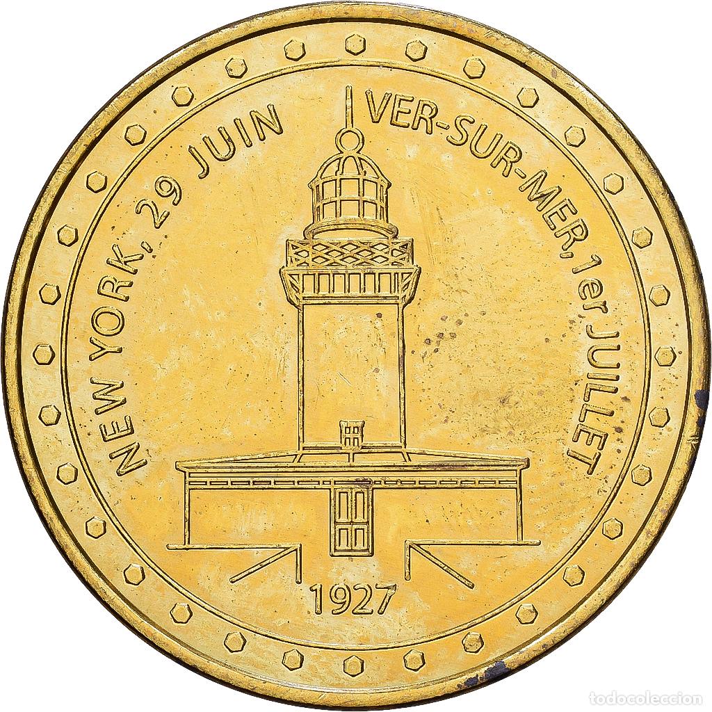Medallas hist&oacute;ricas: [#1215598] Francia, medalla, Ver-sur-Mer, Cupro-aluminium-nickel, EBC